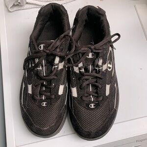 Champion sneakers chocolate brown cream womens size 8 tone fit shape ups vintage